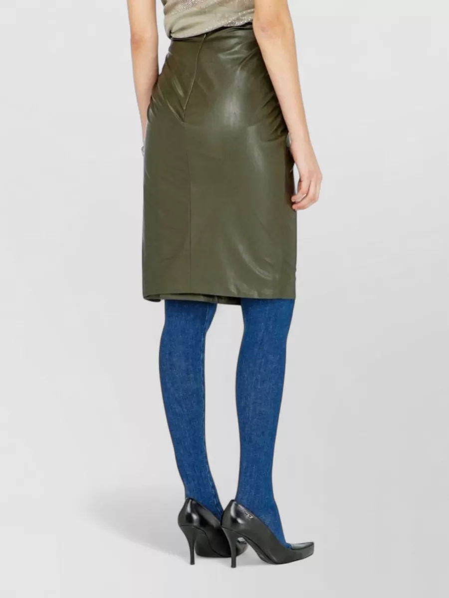 Diesel High-Rise Knee-Length Skirt