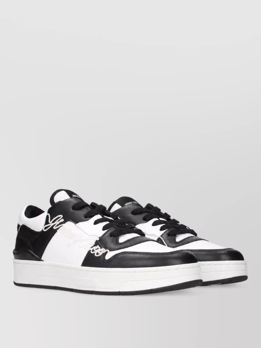 Jimmy Choo leather sneakers