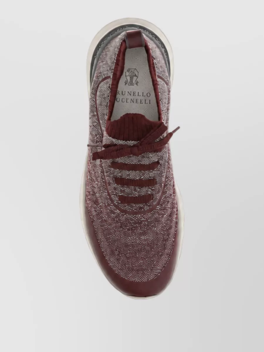 Brunello Cucinelli Cotton Low-Top Sneakers