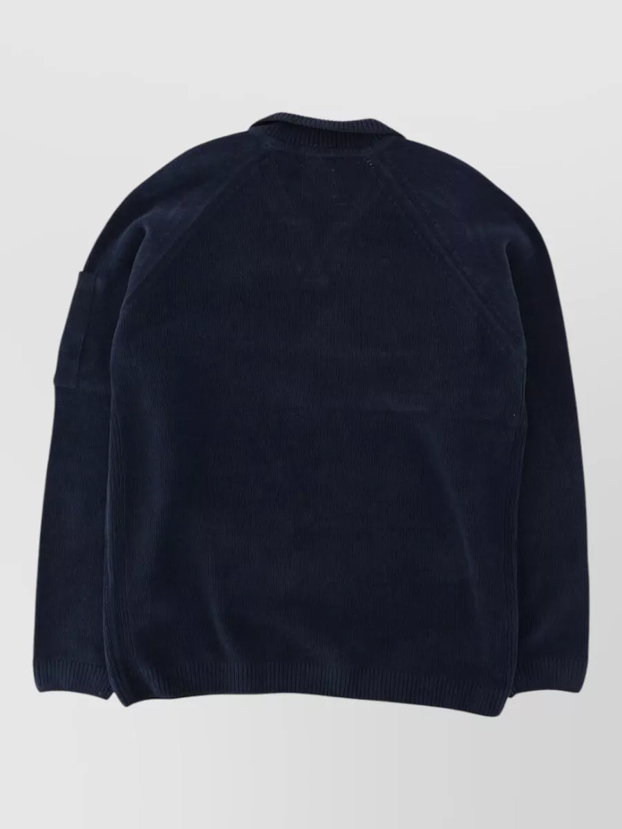 C.p. Company Cotton Knit Polo Shirt