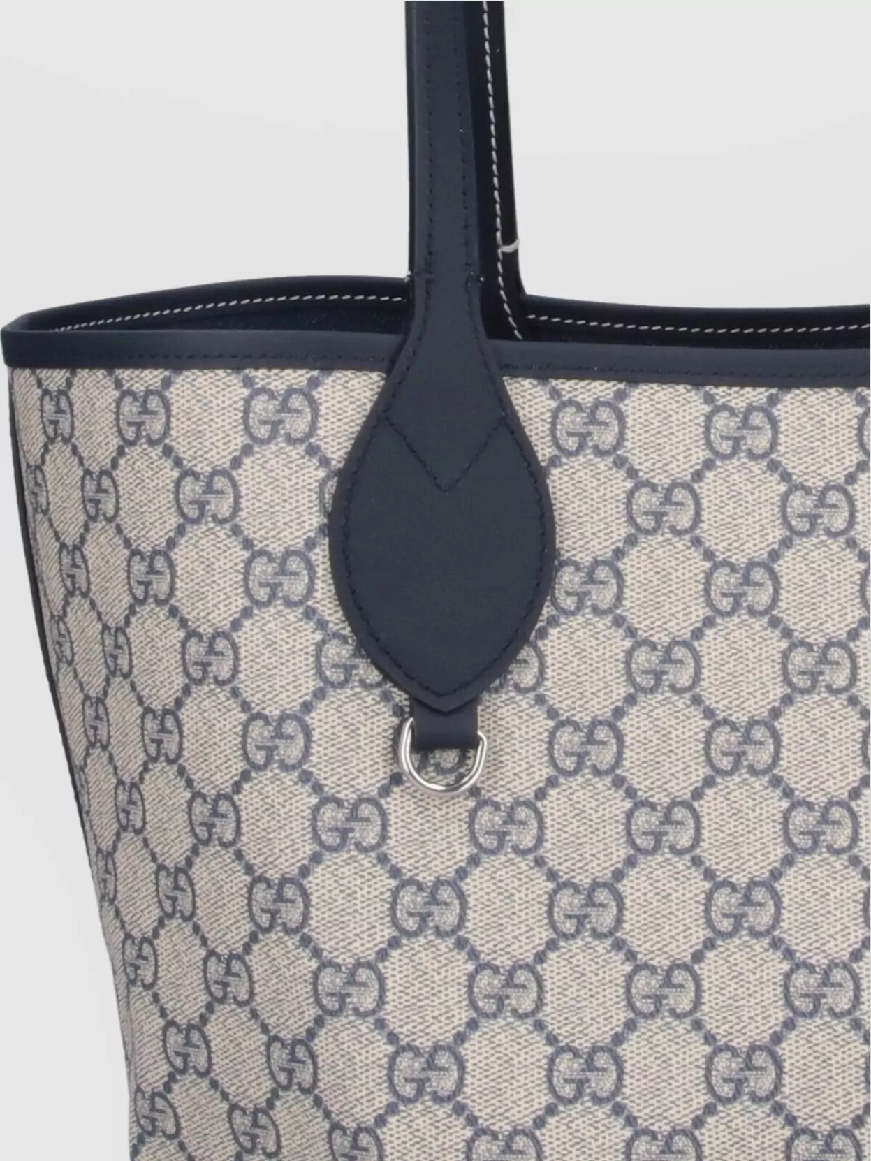 Gucci Stitched Tote Bag Handles