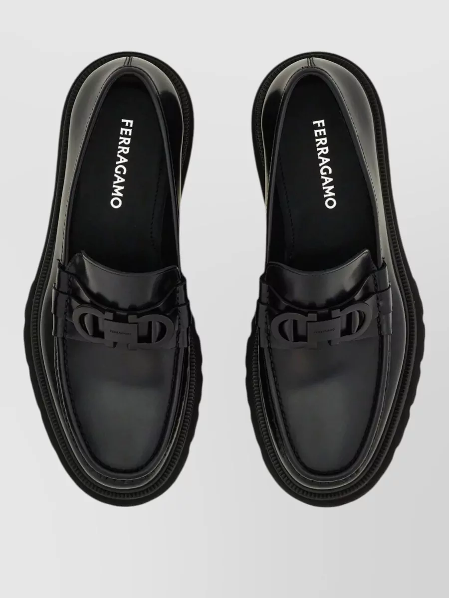 Ferragamo Calf Leather Loafers