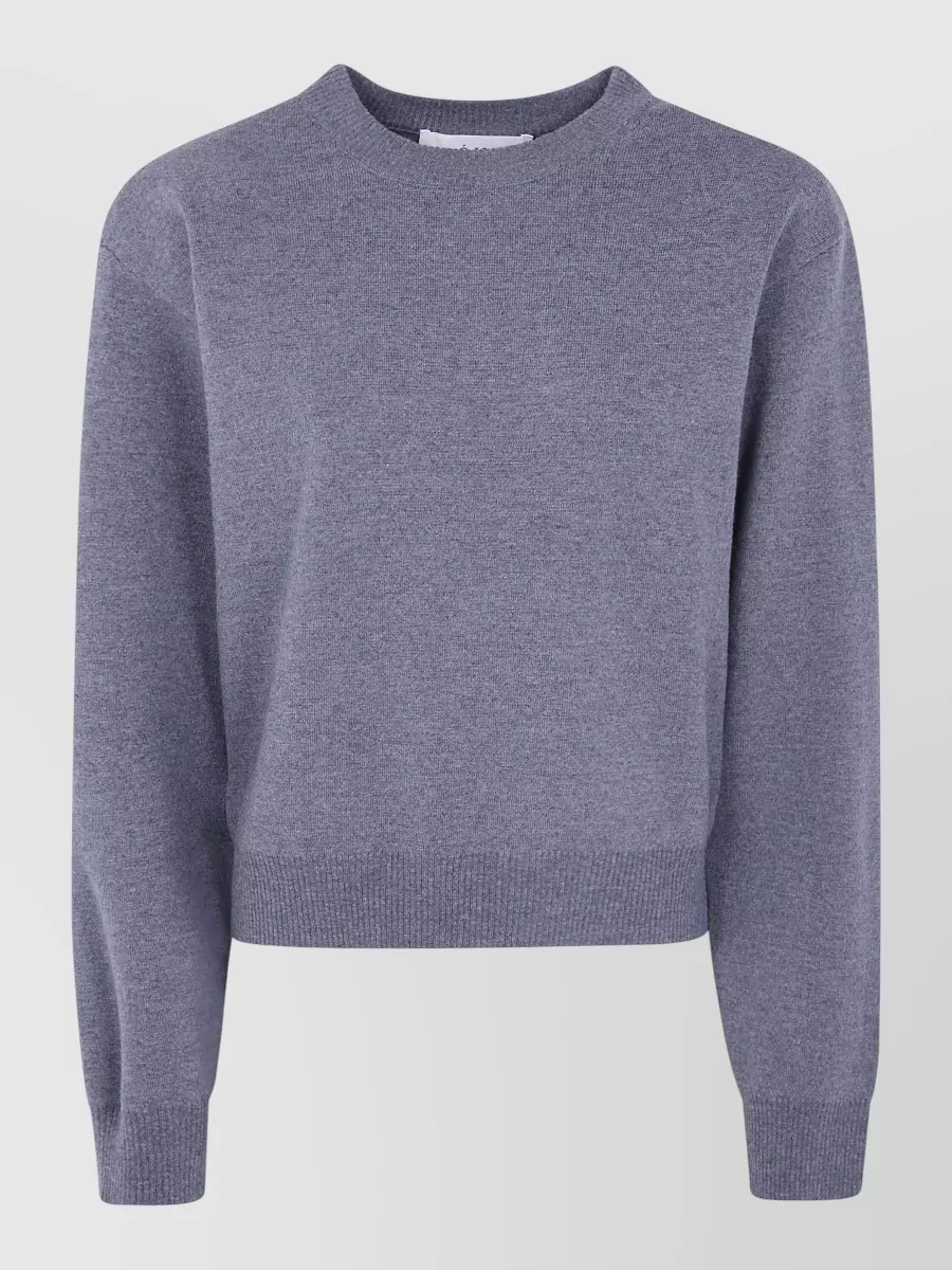 Róhe wool cashmere crewneck sweatshirt