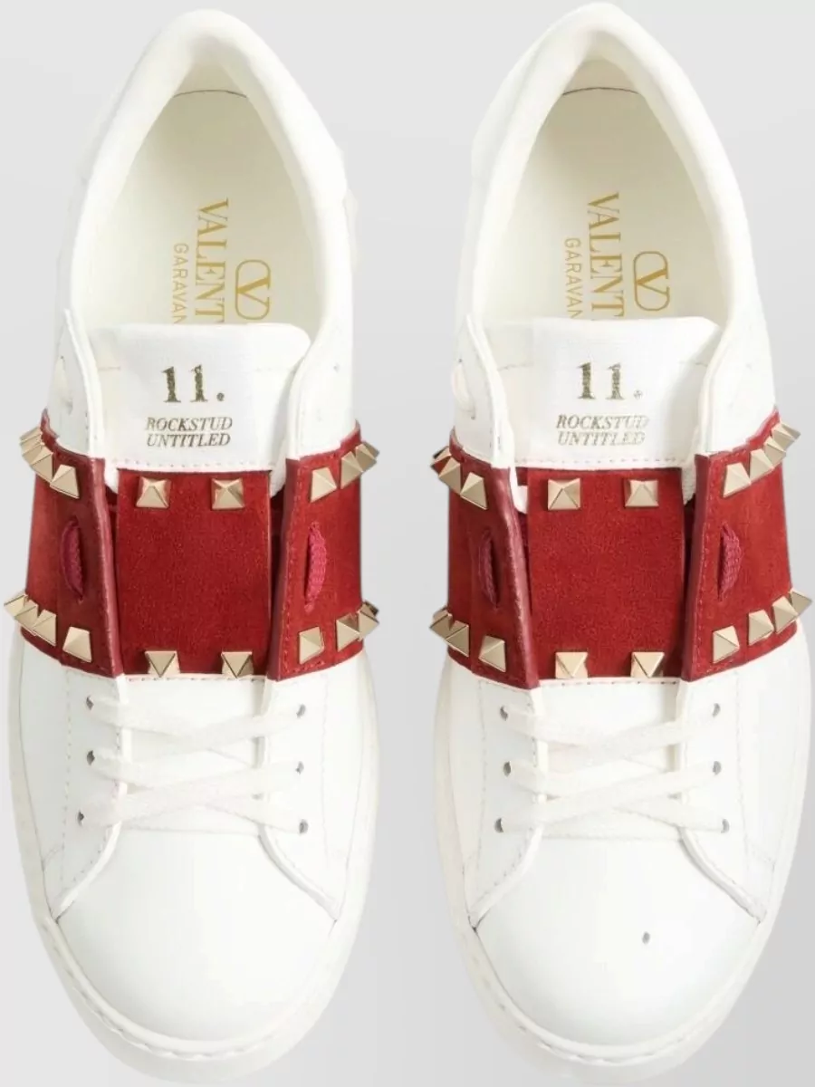 Valentino Garavani Leather Low-Top Sneakers