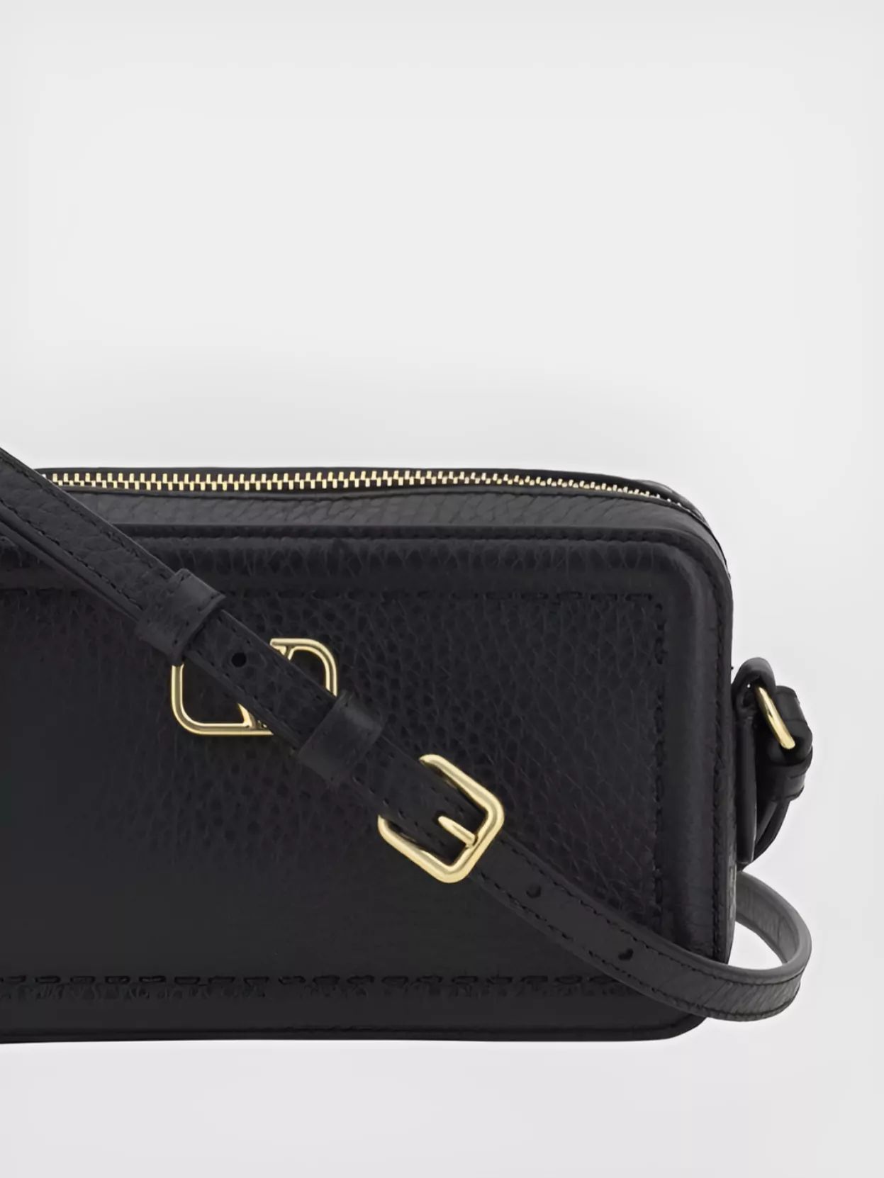 Valentino Garavani Modern Grained Leather Shoulder Bag