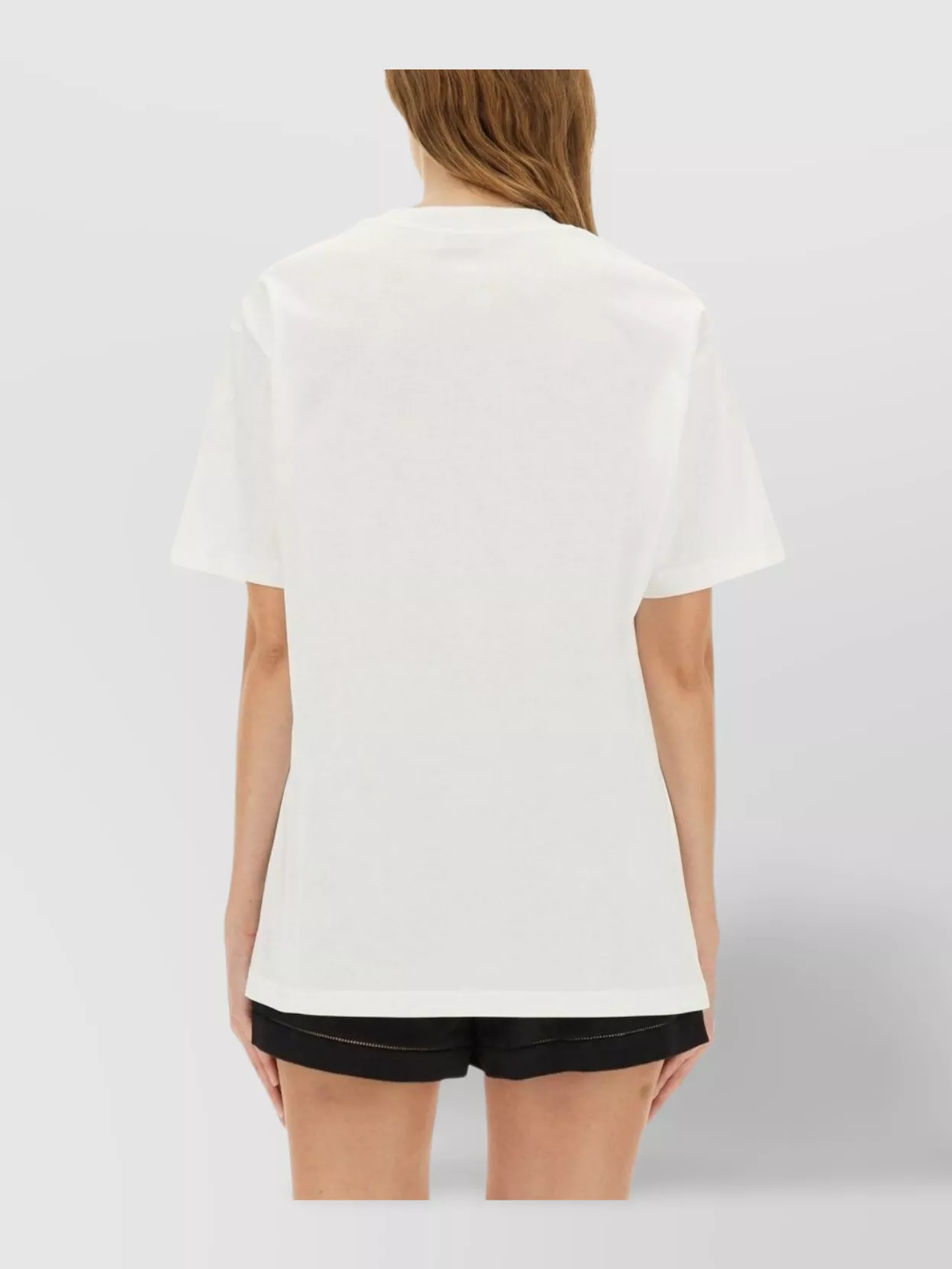 Moschino Graphic Print Short Sleeve Crew Neck T-Shirt