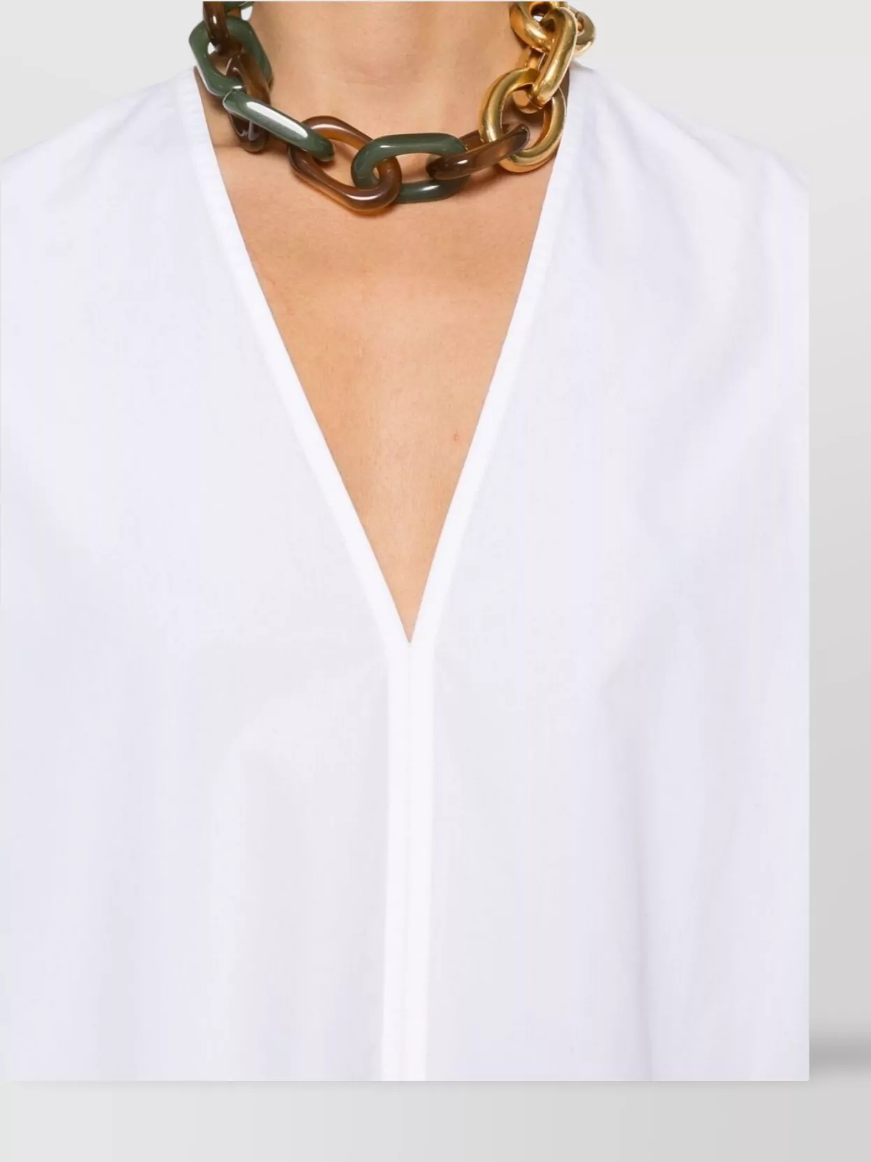 Totême Lightweight Cotton Blouse With Box-Pleat Detail