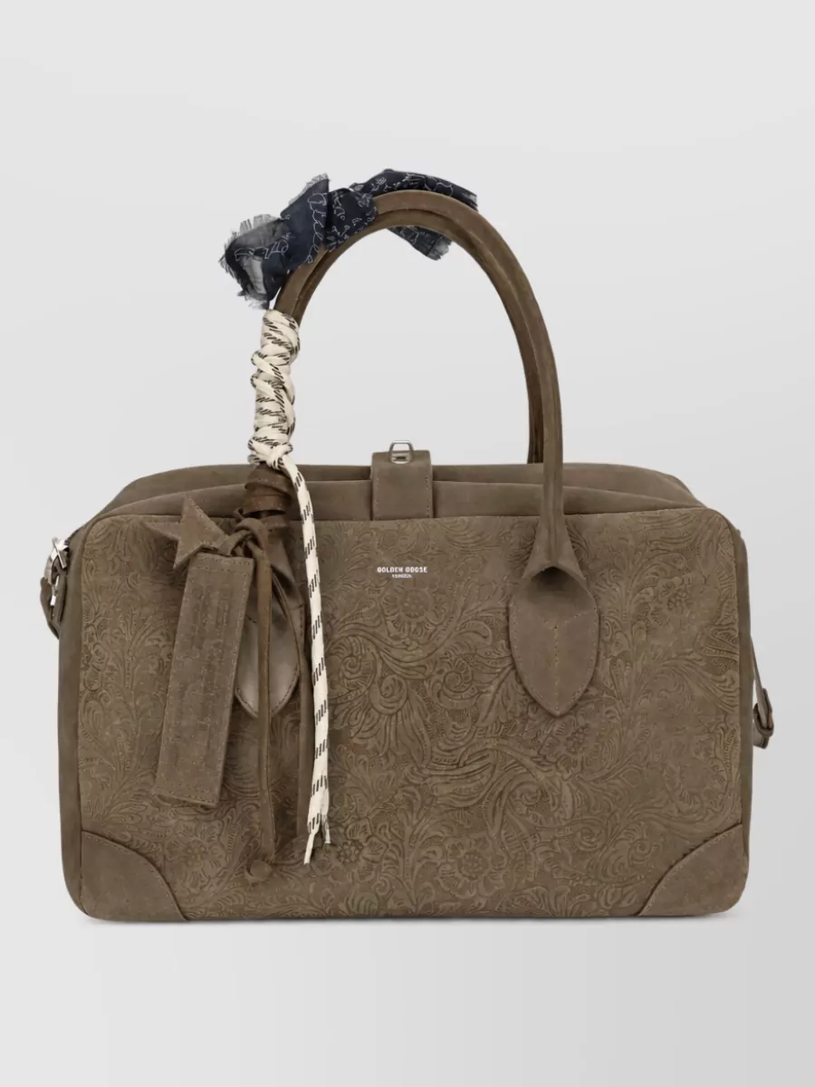 Golden Goose leather tote bag