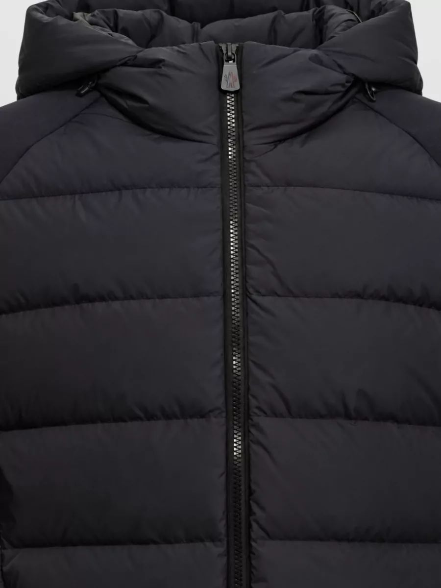 Moncler Grenoble down hooded zip-up jacket
