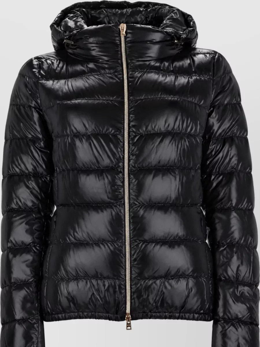 Herno giada hooded parka coat