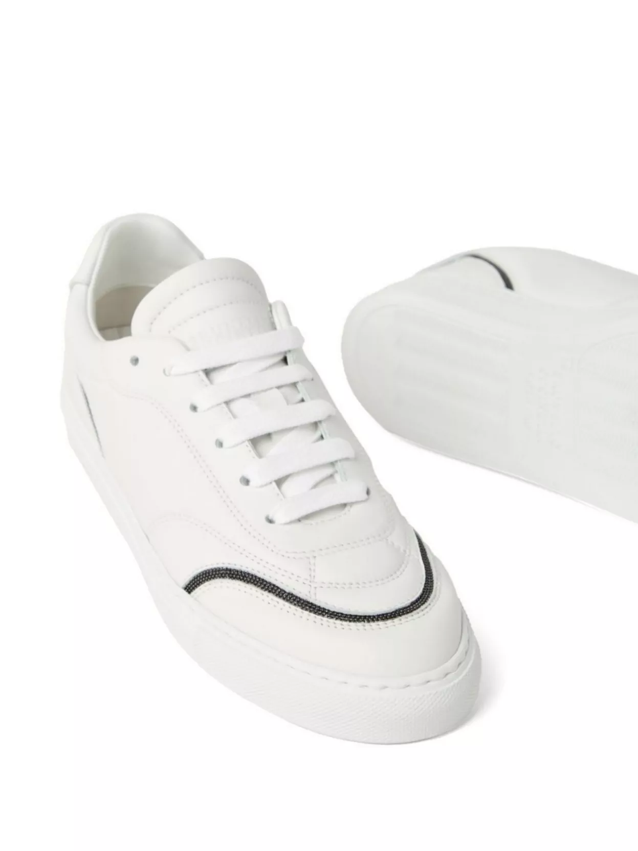 Brunello Cucinelli Chain Detail Low-Top Sneakers