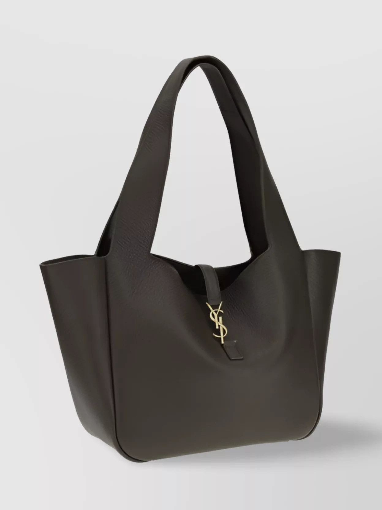 Saint Laurent 5 To 7 Bea Leather Shoulder Bag