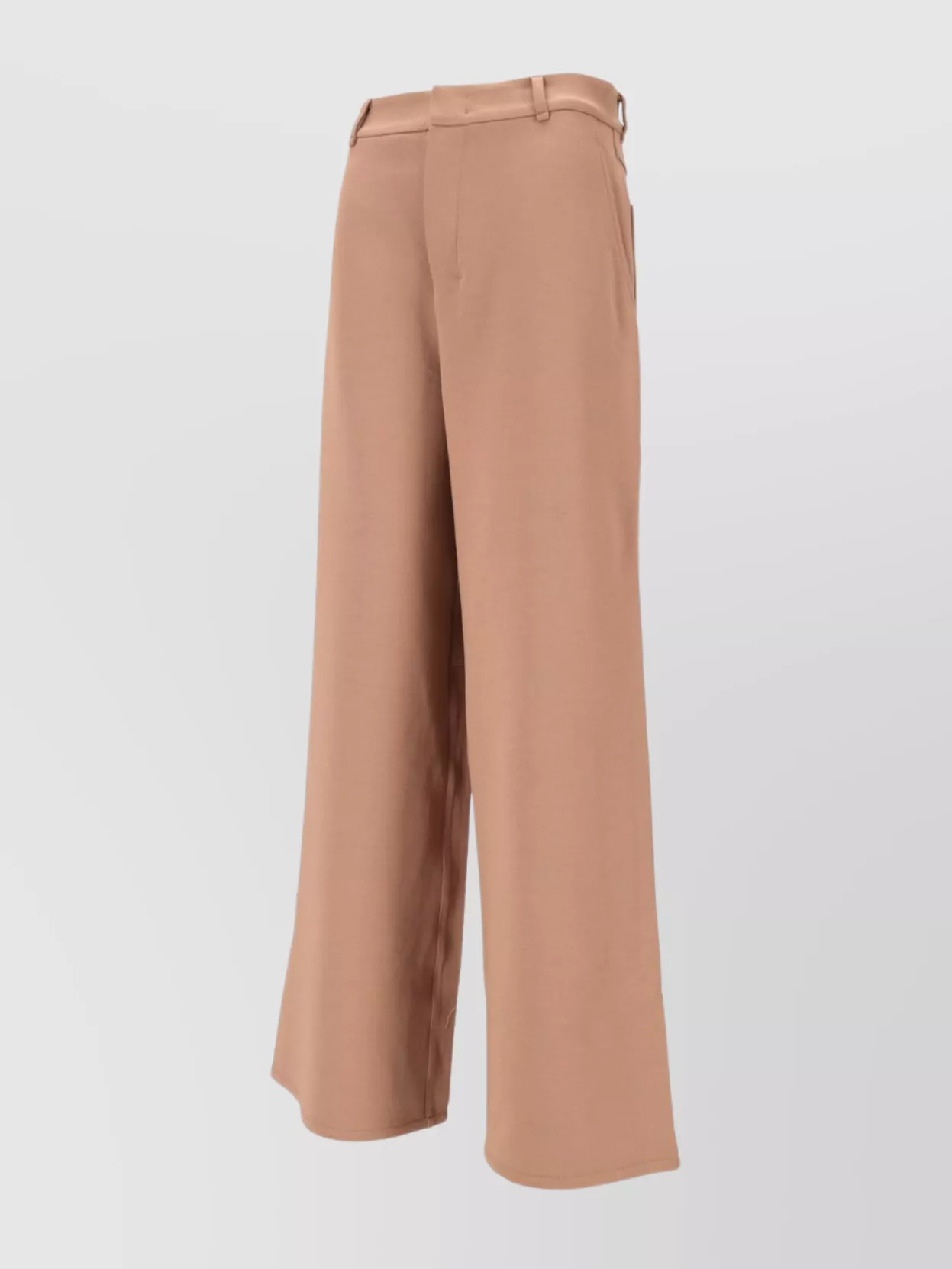 S Max Mara Jersey Trousers Wide-Leg Design