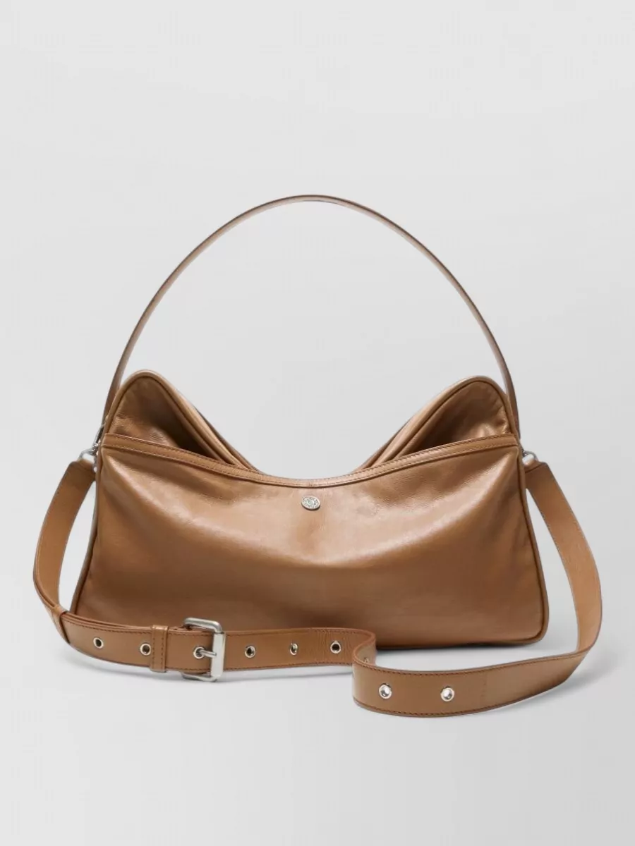 Acne Studios Calf Leather Camera Shoulder Bag