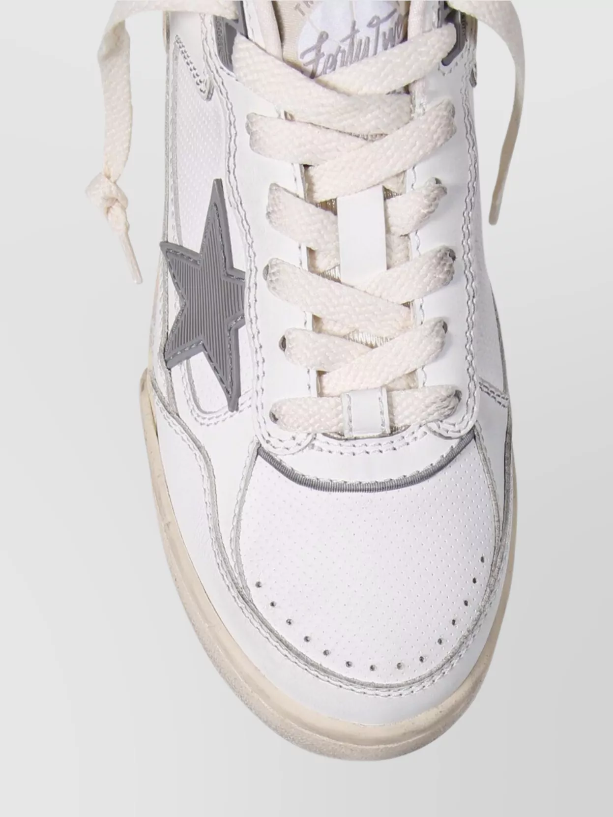 Golden Goose Leather Paneled Low-Top Sneakers