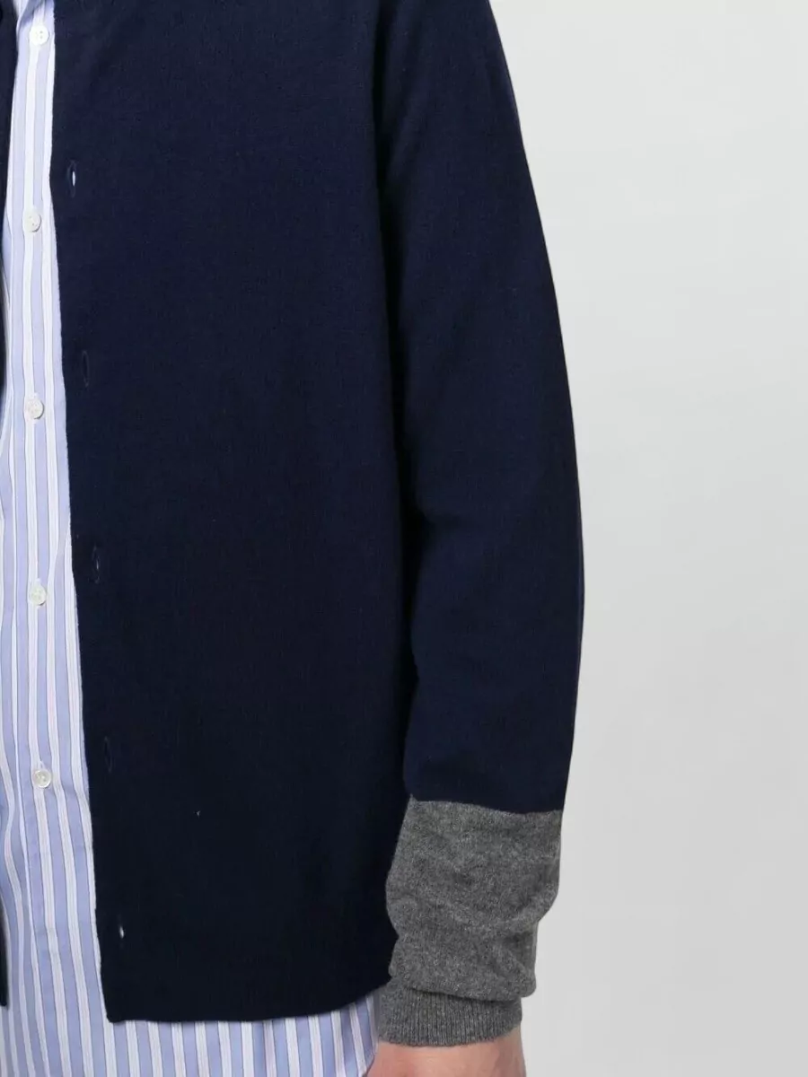 Comme Des Garçons Wool Knit Cardigan