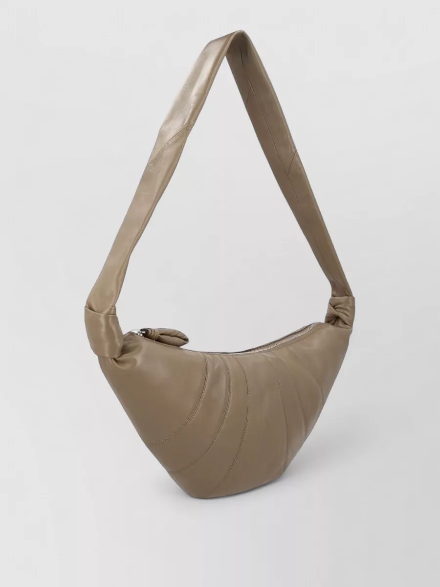 Lemaire Medium Croissant Shoulder Bag Knotted Strap