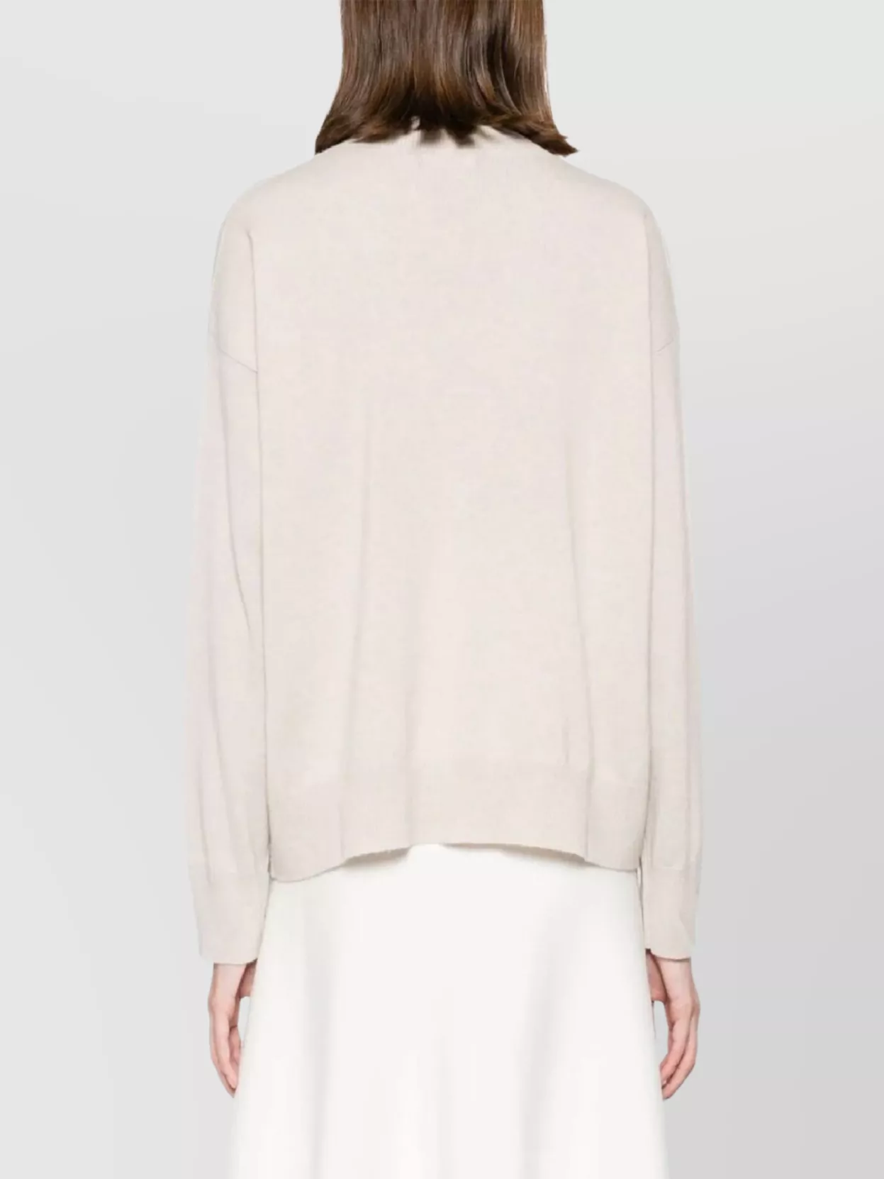 Fabiana Filippi Knitwear With Dropped Shoulders And V-Neckline
