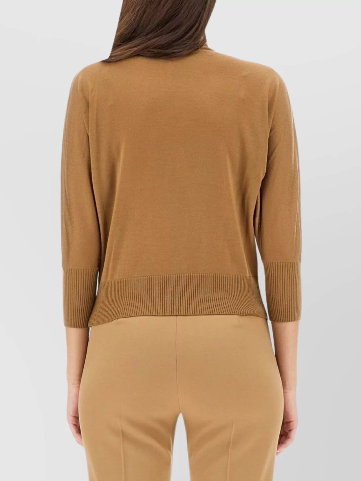 Max Mara Wool High Neck Jumper