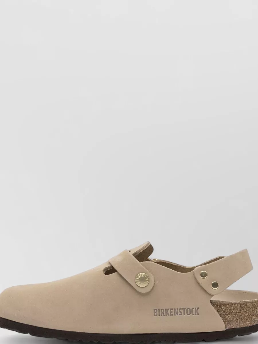Birkenstock Suede Leather Tokio Hex Slippers