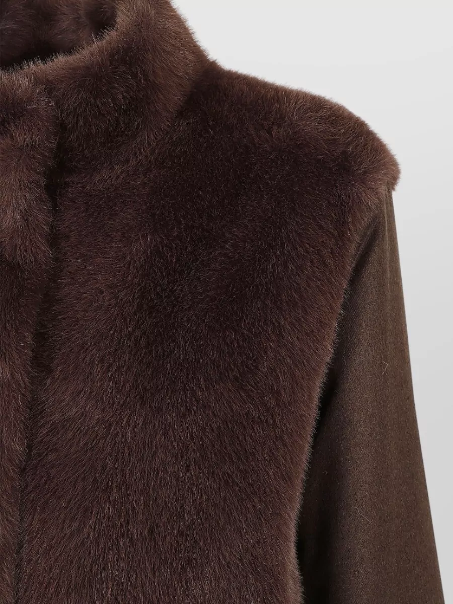Herno Faux Fur Padded Jacket