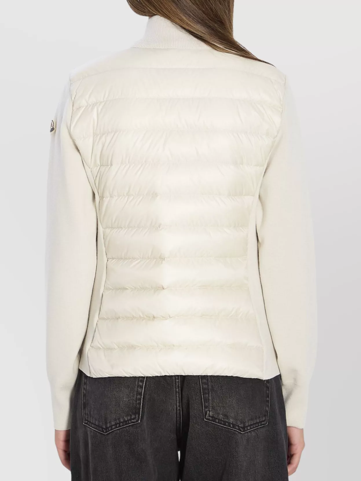 Moncler Padded Wool Cardigan Zip