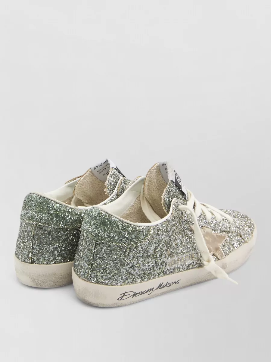 Golden Goose Superstar Sneakers Round Toe Signature Detail Rubber Sole