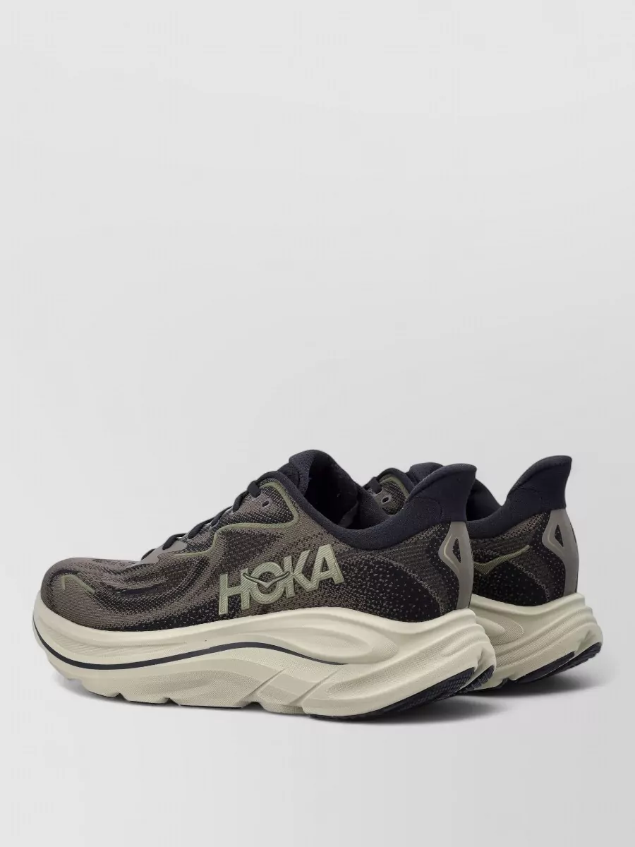 Hoka One One Clifton 10 Running Sneakers Breathable Jacquard Upper