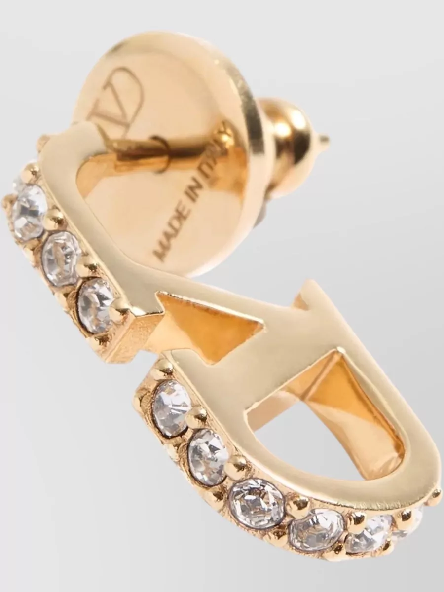 Valentino Garavani Crystal-Embellished Earrings