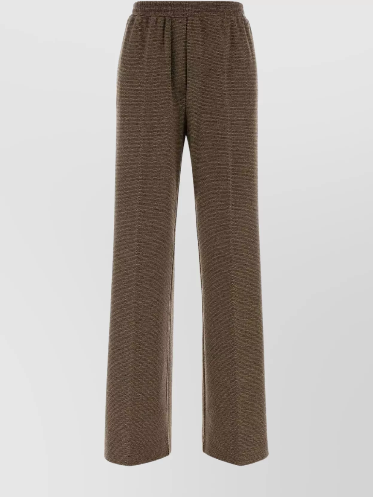 Weekend Max Mara Stretch Polyester Blend Pant Featuring Pockets In Brown