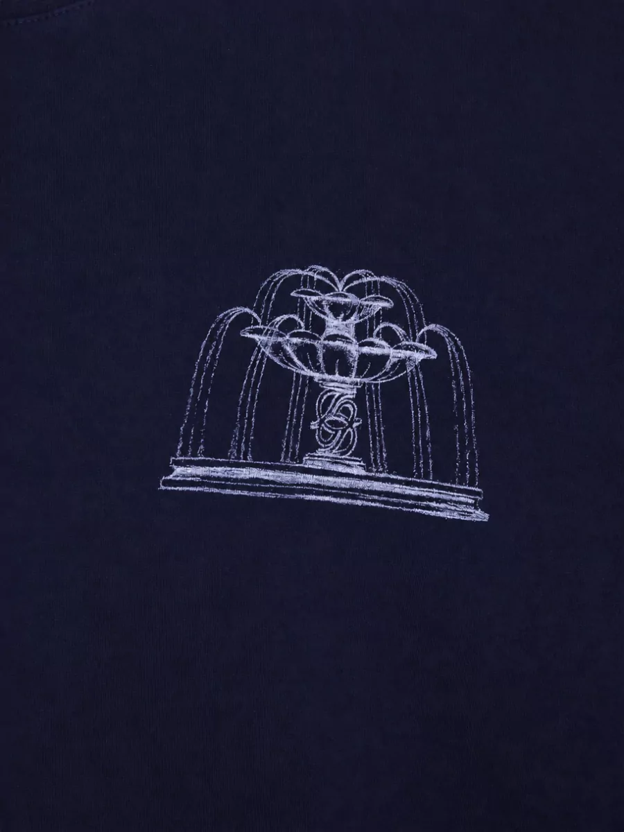 Drôle De Monsieur Cotton Printed T-Shirt