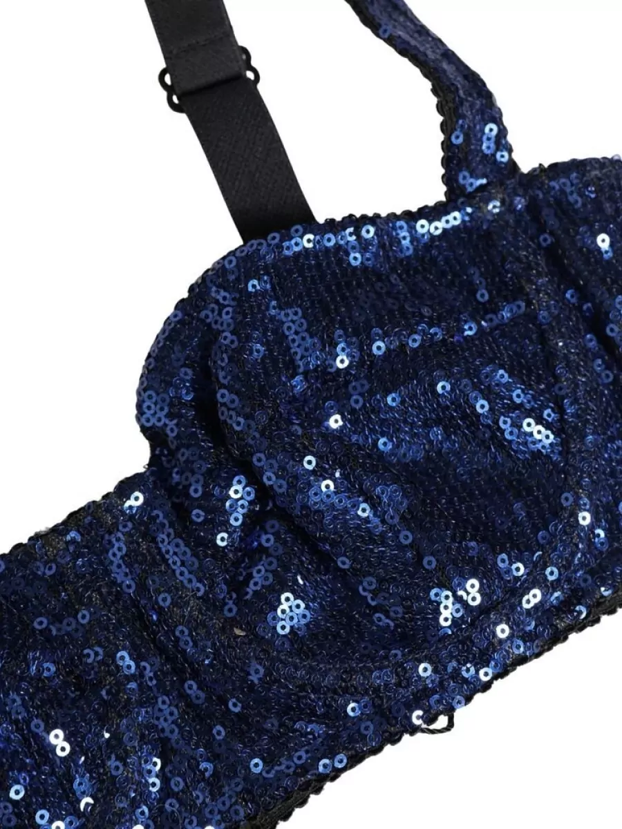 Dolce&Gabbana Sequined Balconette Bra