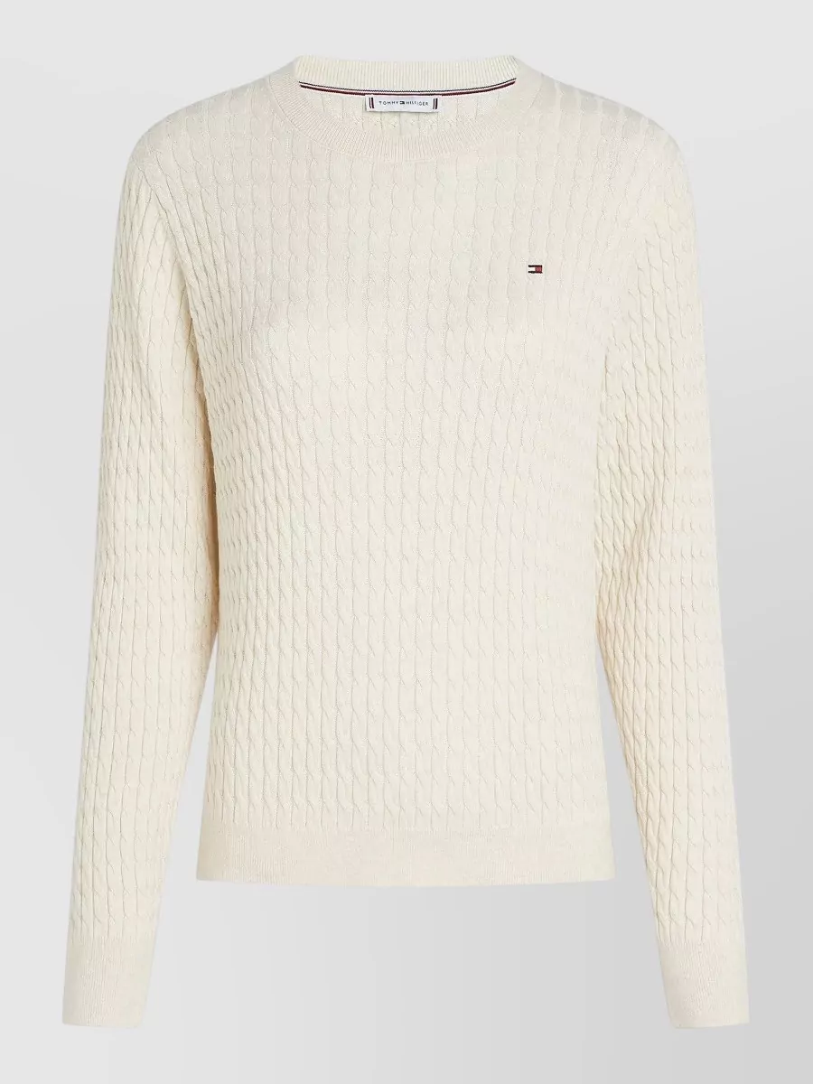 Tommy Hilfiger cable-knit cotton sweater