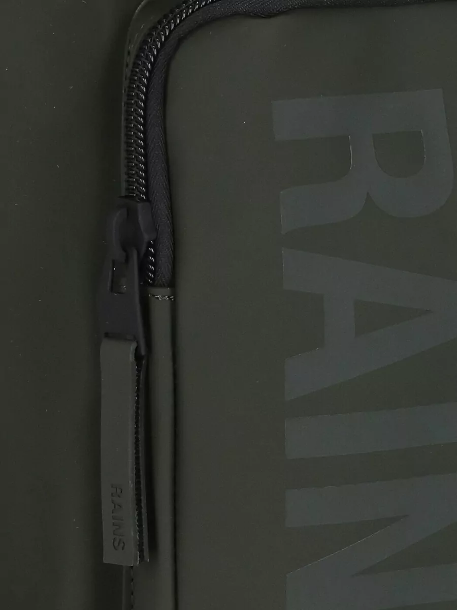 Rains Backpack Two Top Handles Front Zips