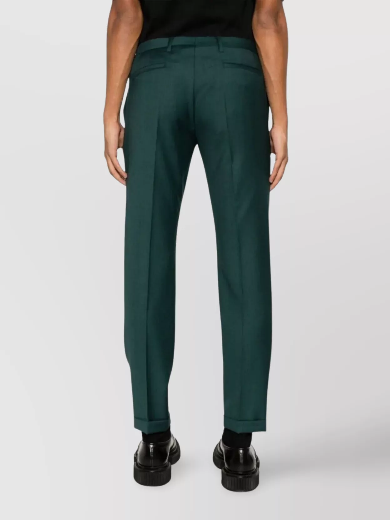Paul Smith Tailored Men's Trousers Cuffed Hem