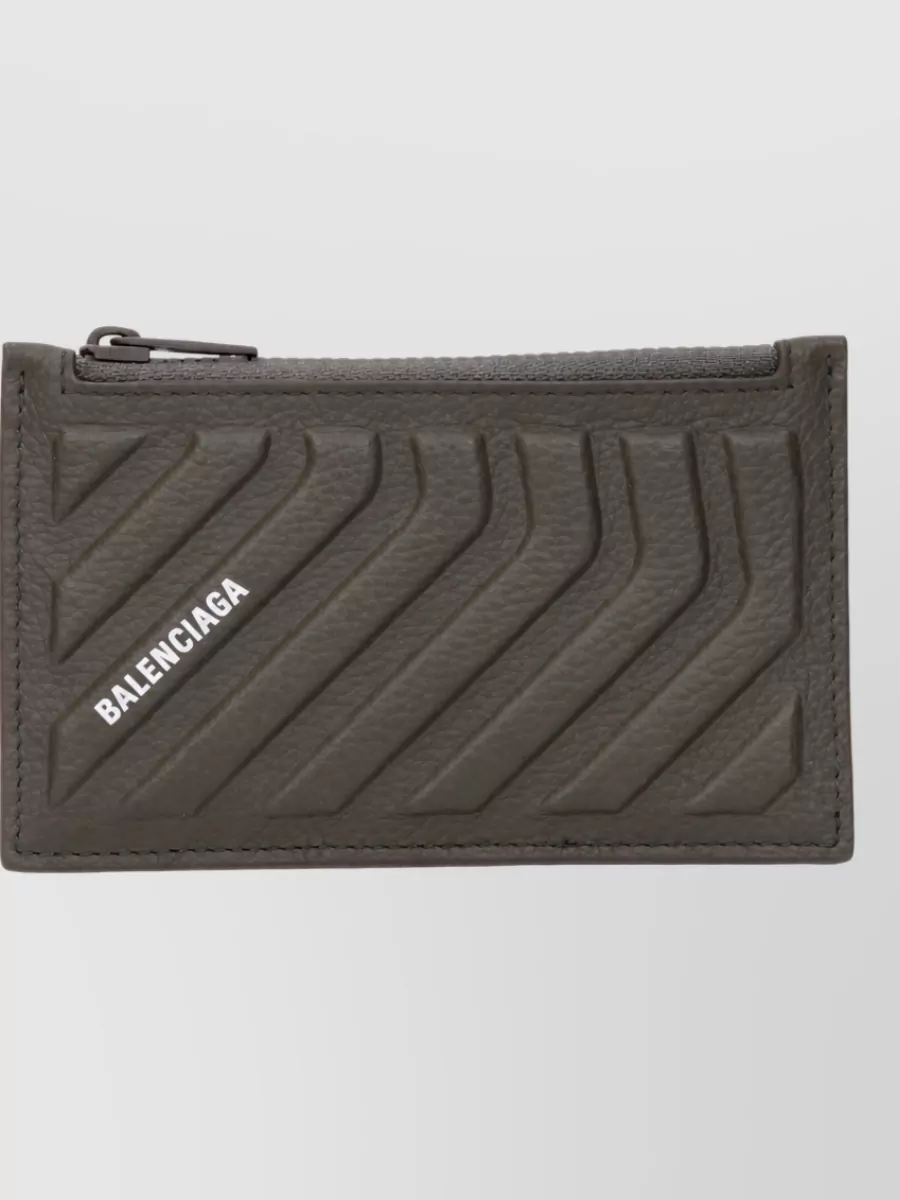 Balenciaga leather keyring