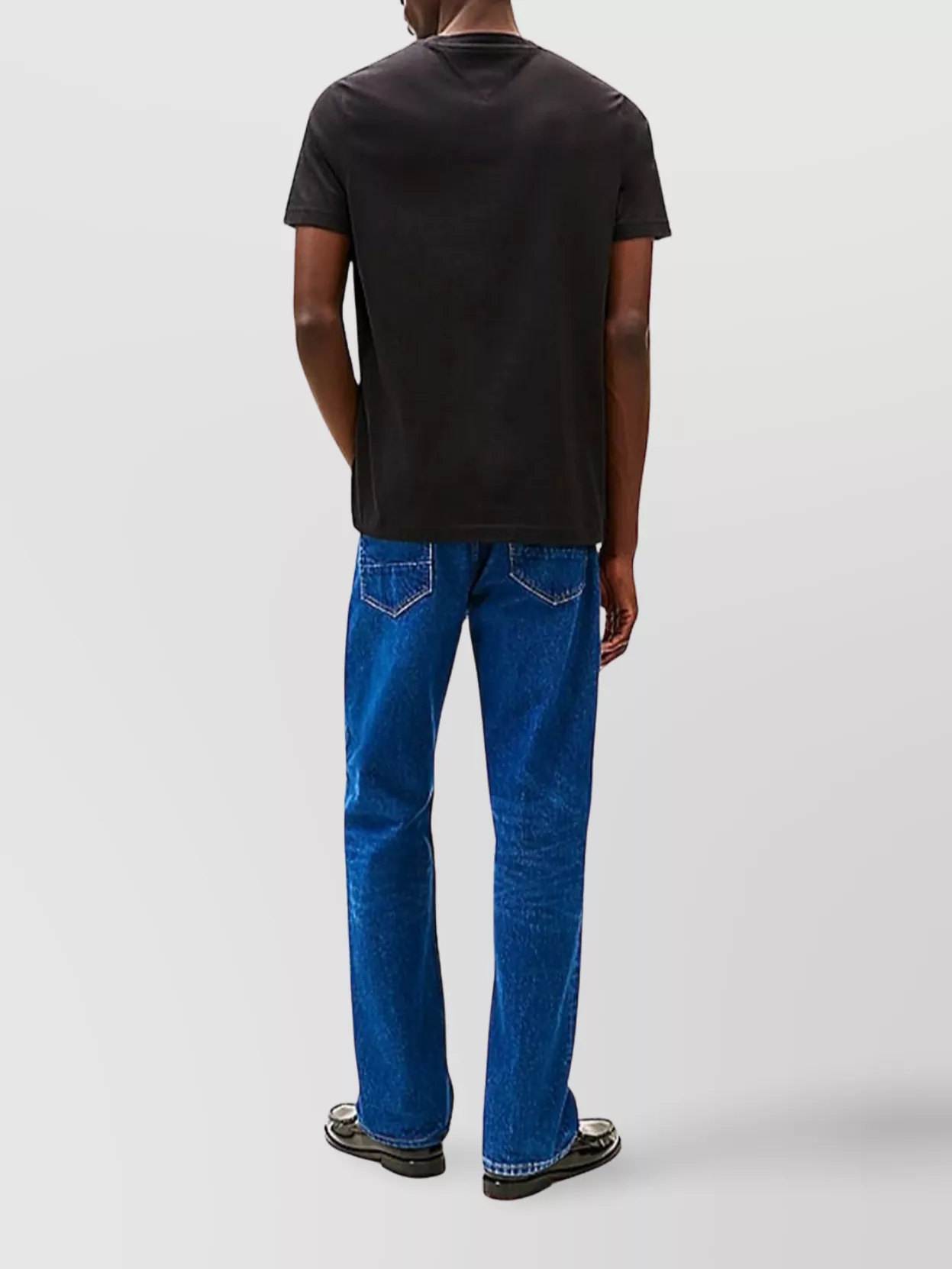 Tommy Hilfiger Stack T-Shirt Neck Sleeve Hem
