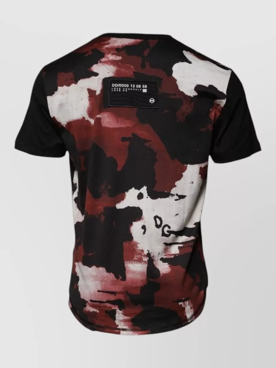 Dolce&Gabbana Camouflage crew neck t-shirt