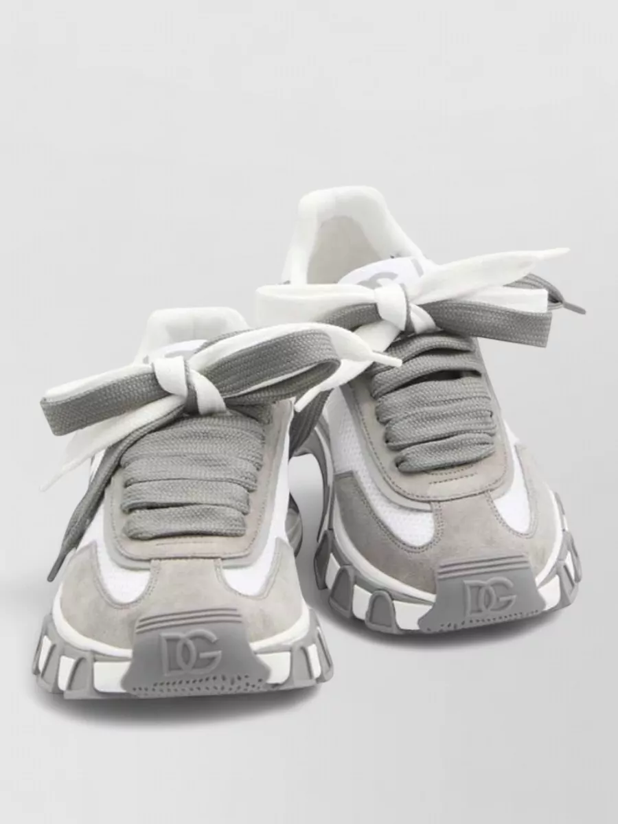 Dolce&Gabbana Leather Low-Top Sneakers