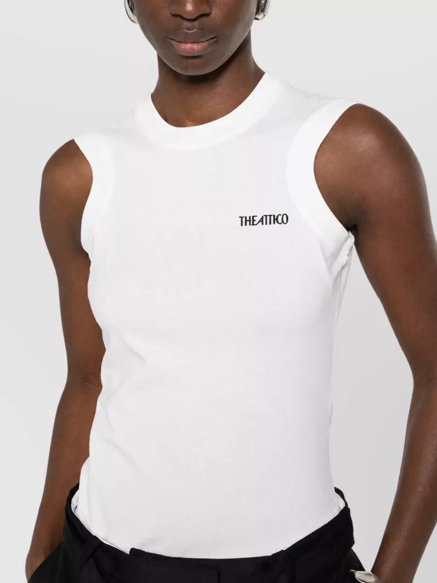 The Attico Cotton Tank Top
