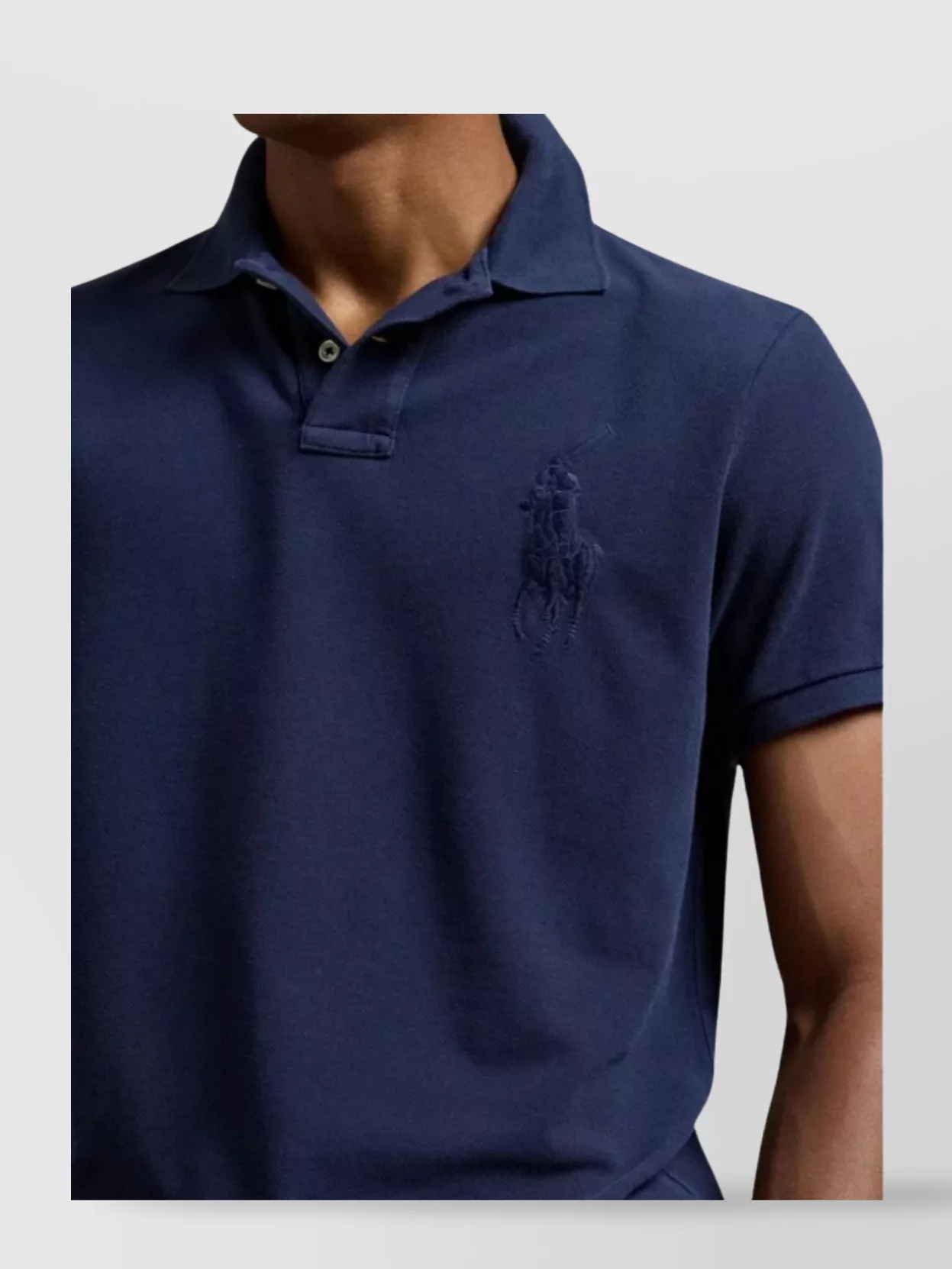 Ralph Lauren Short Sleeve Polo Shirt Collar
