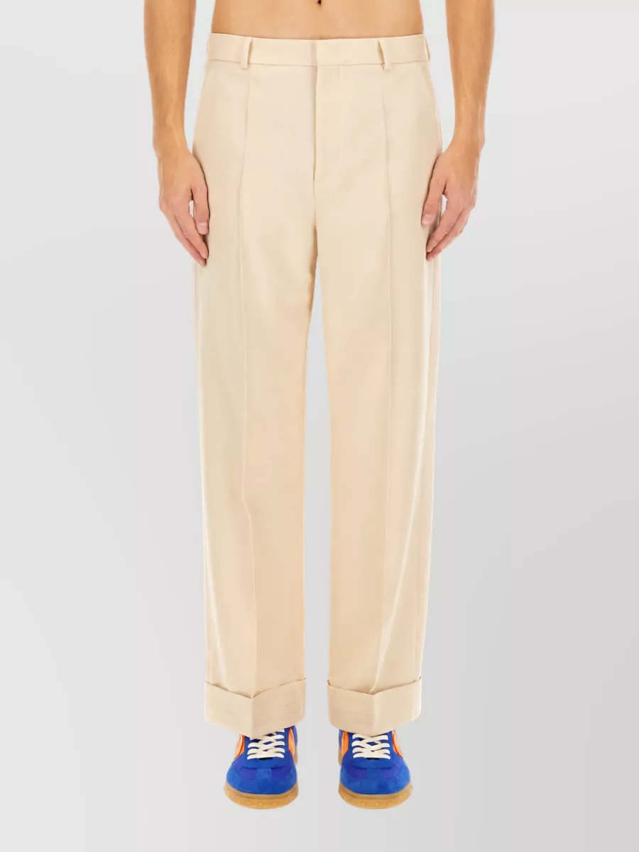 Valentino wool wide-leg trousers