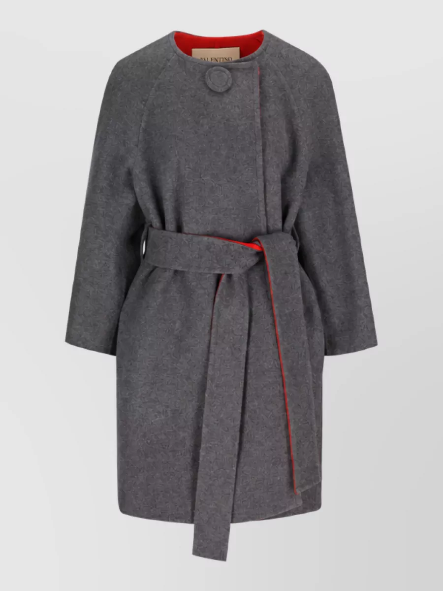 Valentino Garavani Wool cashmere belted coat