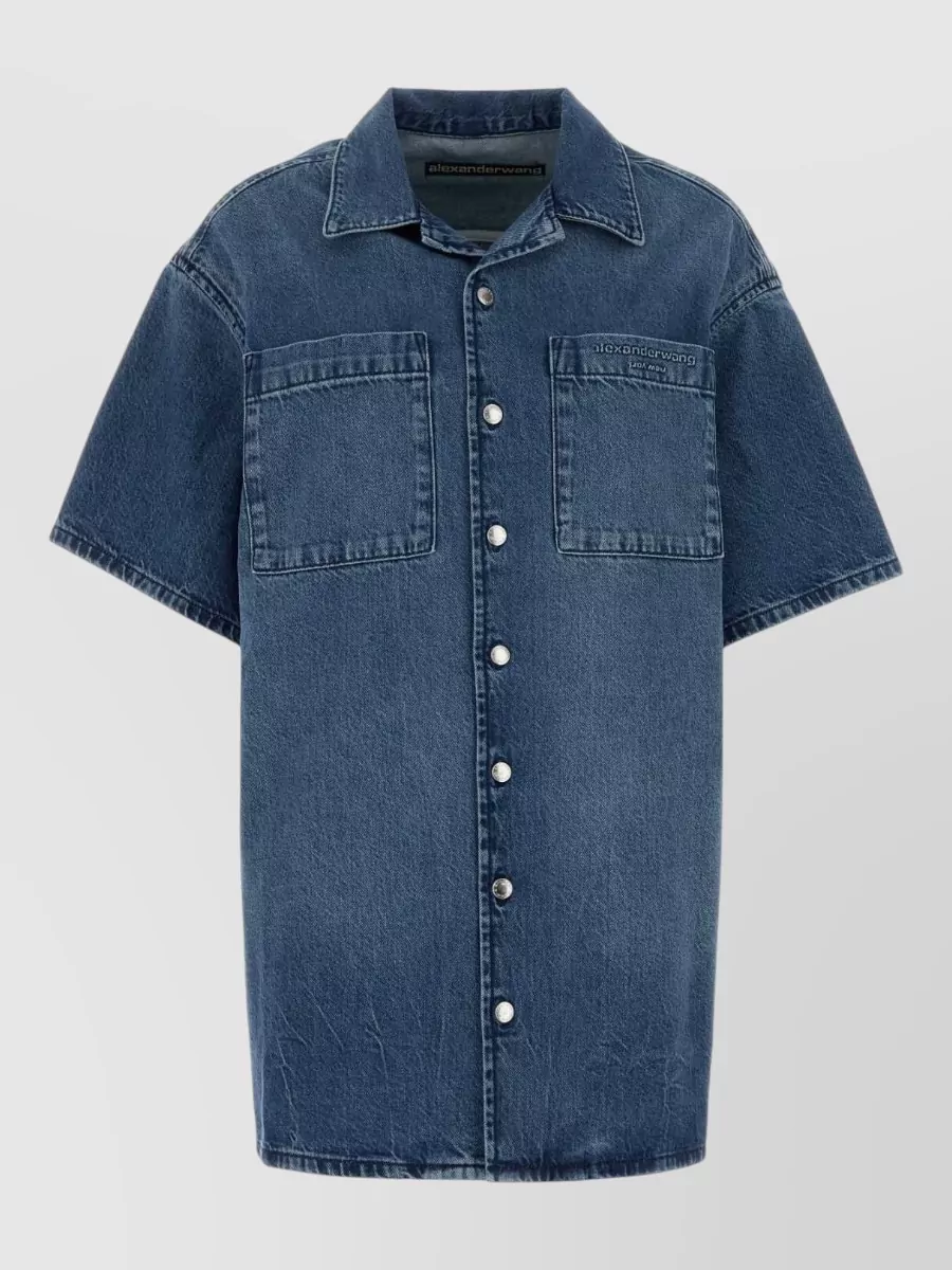 Alexander Wang denim shirt dress