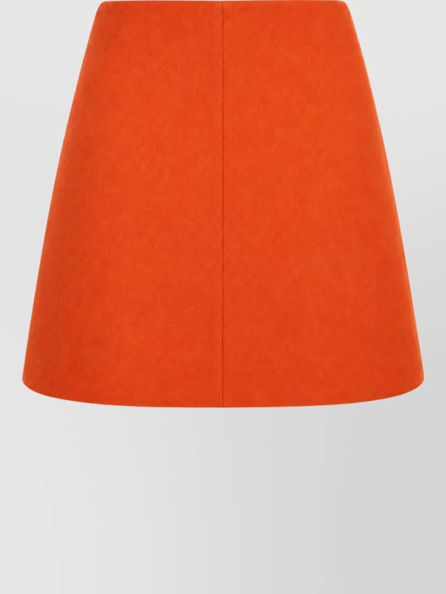 Parosh wool a-line skirt