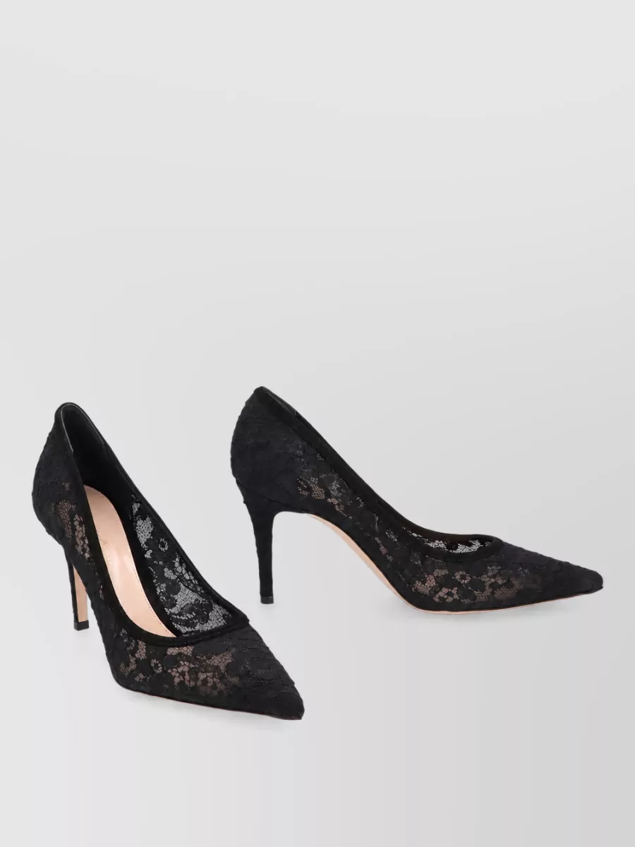 Gianvito Rossi fabric pumps