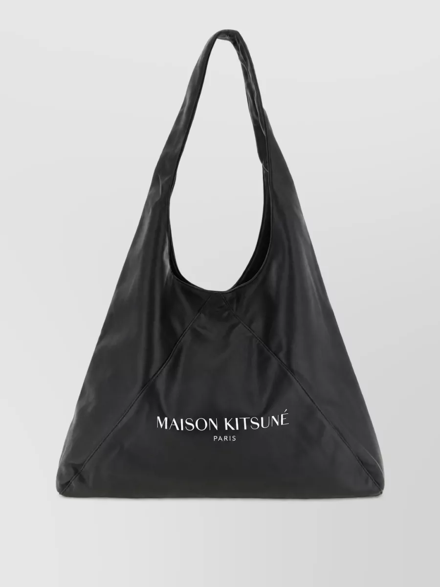 Maison Kitsuné triangle shoulder bag