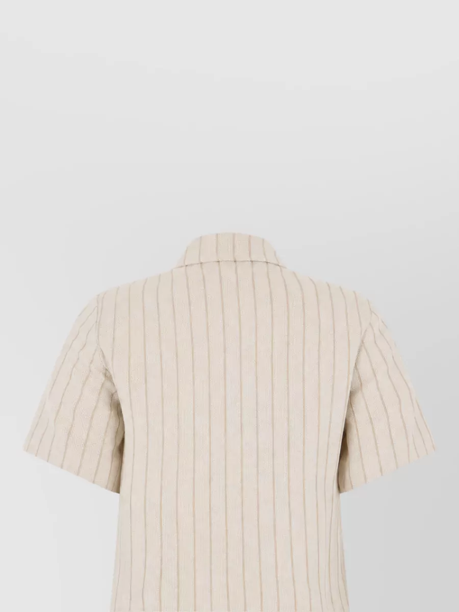 Max Mara Cotton Short-Sleeve Shirt