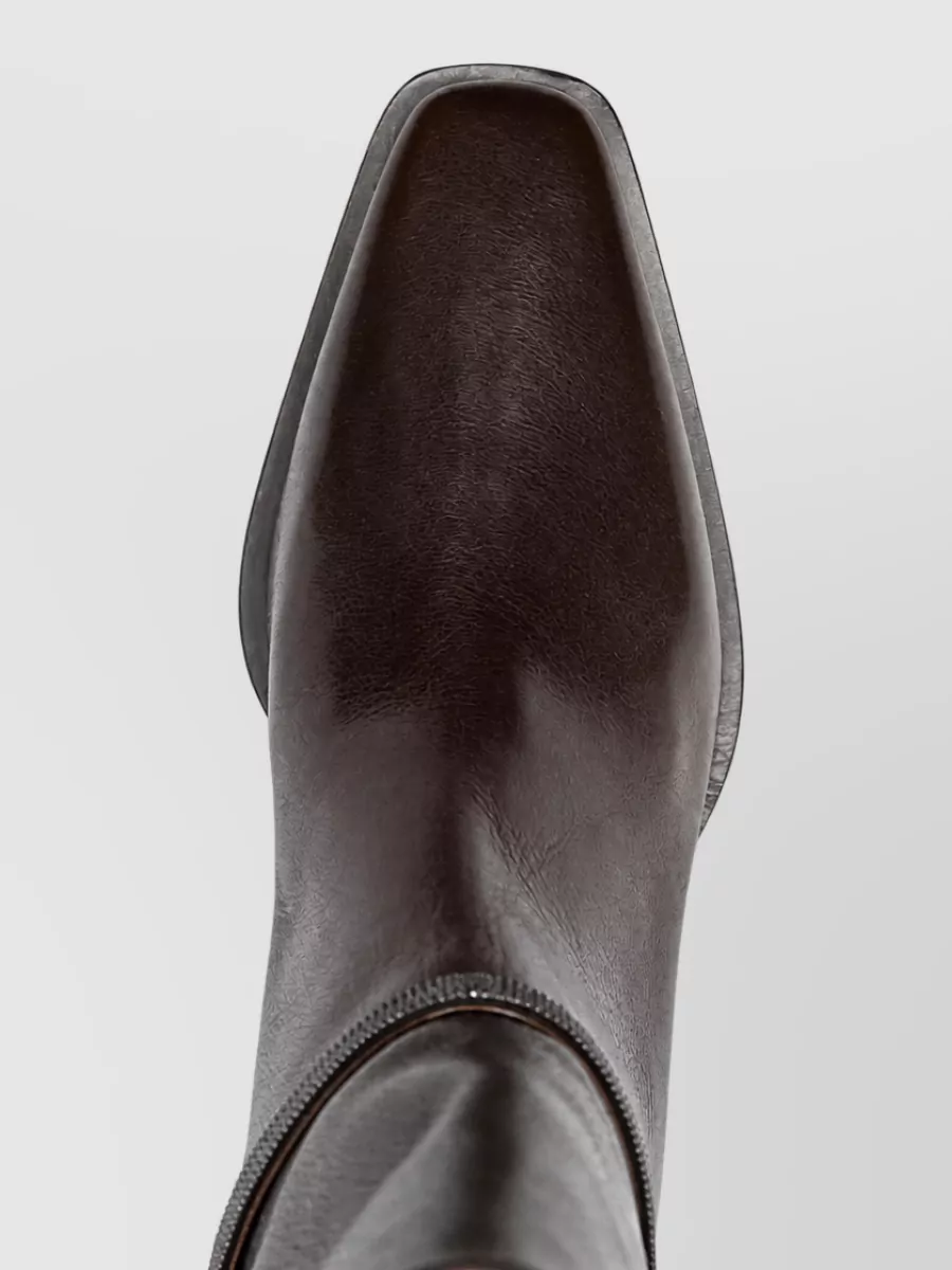 Brunello Cucinelli Leather Boots