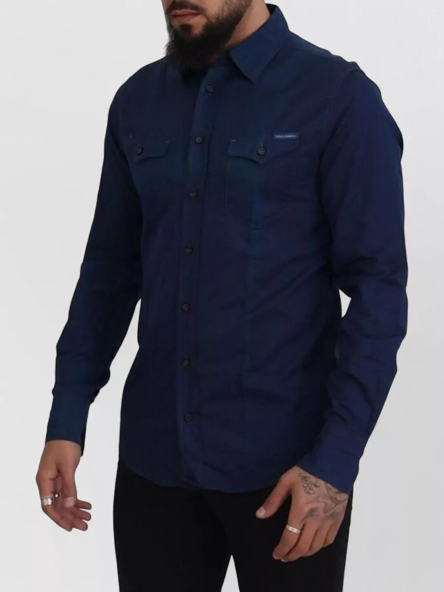 Dolce&Gabbana Cotton Slim-Fit Formal Shirt